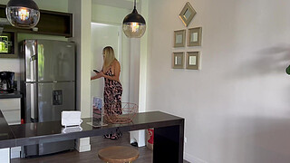 Big Natural Tits MILF Catches Husband Cheating With Hot Redhead and Joins for A Threesome