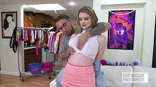 Beautiful Blonde Bunny Colby Loves To Get Fucked By Bryan Gozzling!