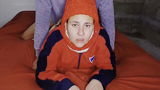 1 hour of hard and painful anal sex