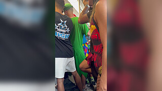 Last day of Carnival and there was exhibitionism, there was sex in a public place and a cuckold cumming in my ass.