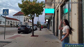 SHANAXNOW SMOKING FETISH BIG ASS WALKING IN TIGHT JEANS V