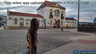 SHANAXNOW SMOKING FETISH BIG ASS WALKING IN TIGHT JEANS V