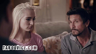 Blonde Stepdaughter Dped By Pervy Teacher And Her Stepdad