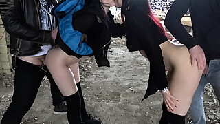 My Dirty Hobby - Outdoor orgy is fun!