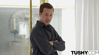 TUSHY Babysitter Kelsi Monroe Gets Anal at Work