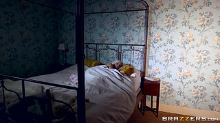 Brazzers - Sexy tiny teen gets a visit from the dick fairy