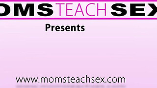 step Mom and son make threesome sex tape