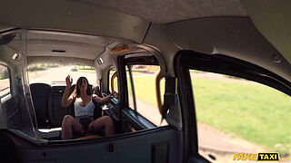 Fake Taxi Sexy Brunette Princess Jas and her big tits fucked under the sun