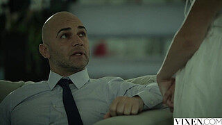 VIXEN Hot Babysitter Leah Gotti Gets Anal Payment