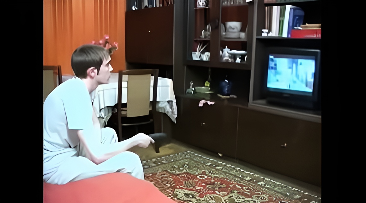 Old with from Russia