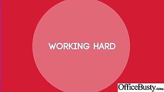 (Tasha Holz) Girl With Round Big Tits In Hard Style Sex In Office clip-28