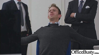 (Tasha Holz) Girl With Round Big Tits In Hard Style Sex In Office clip-28