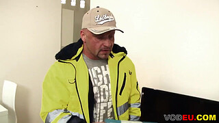 Big tits blonde girl fucked hard