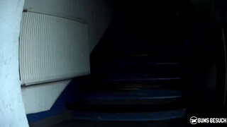 BUMS BESUCH - Busty German pornstar July Johnson surprise fucks amateur dude