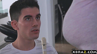 MILF flute teacher incredible anal sex with her student