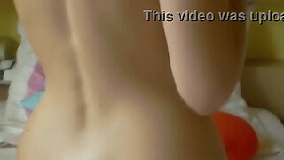 18 Yr Old German Blond - Anal Dildo - Homemade