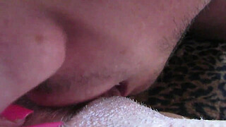 Big clit licking and sucking until girlfriend cums in my mouth