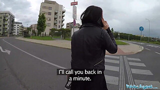 Public Agent Alessa Savage Gets Creampied Outdoors