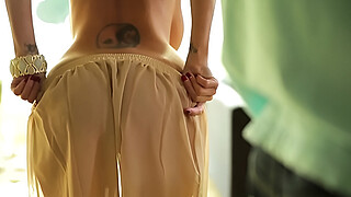 PUREMATURE Busty mature Ava Addams interrupts phone call for fuck