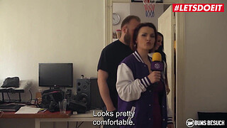 LETSDOEIT - Busty Brunette Jolee Love Fucks With Amateur Guy That She Just Found On The Park