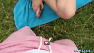 Public Agent Hot tight Spanish pussy fucked outside for cash