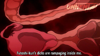 HOT Teen Getting TRIPLE Penetrated & MASSIVE Creampied — Uncensored Hentai Subtitles