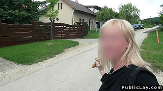 Amateur hairdresser fucks for cash POV