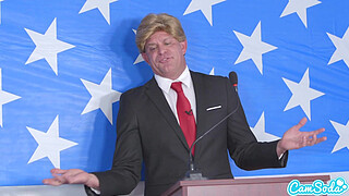 donald trump and hillary clinton fucking bernie sanders and megan kelly in presi