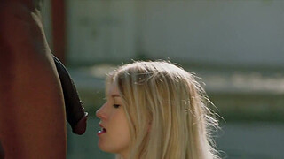 BLACKED.com Blonde Gets First BBC from Brothers Friend