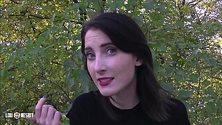 Cuckold licking Cum from a stranger of my ass Lou Nesbit, Lia Louise