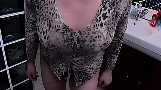 Angry Granny Caught Me Sniffing Her Panties