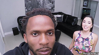 Karlee Grey humiliates Her Cuckold BF With Black Dick