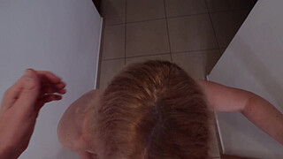 Hot fuck in the hallway