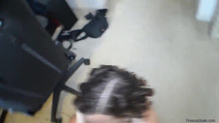 Big tits amateur brunette sucked and fucked and gets cumshot