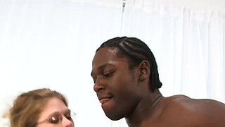 White couple interracial sex