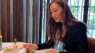 Gonzo sex at a luxury hotel requested by a super rich girl on SNS! Japanese amateur homemade porn.