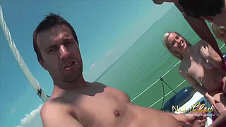 GERMAN - Fuck party on the yacht