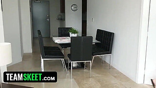 TeenPies Pizza Guy fills redhead Natalie Lust's pie with jizz