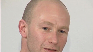 German casting couch - two guys fail to finish fucking the horny redhead