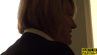 Busty mature brit subs before cuminmouth