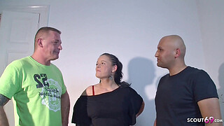 Cuckold Swap German Wife Lisa with Stranger at MMF Threesome