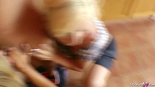 GERMAN m. loves to Fuck in GROUP SEX with Stranger