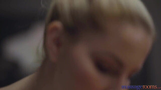 Massage Rooms Scottish stunner Georgie Lyall hot oily fuck with UK stud