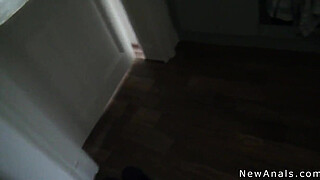 Juicy ass babe gets anal fucked in homemade