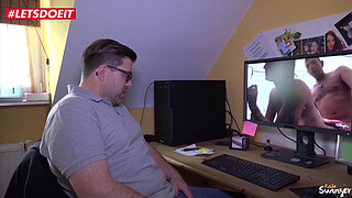 Amateur German Guy tricks his into having sex