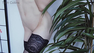 Fit redhead rides BBC on a mirror for u - EDITED VERSION