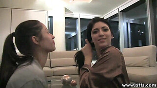 From pajama party to lesbian groupsex