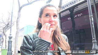 Cindy Loarn Moans through her Sex Massage in Public