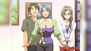 Pregnant fucking in an orgy - Uncensored Hentai