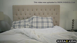 BBW stepmom is horny and wants a young cock in her big ass